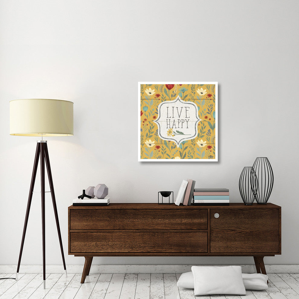 "Blooming Thoughts V" Digital Paper Print by Janelle Penner, 32"x32"