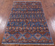 Persian Gabbeh Tribal Hand Knotted Rug 2' 11" X 4' 11" Q5405