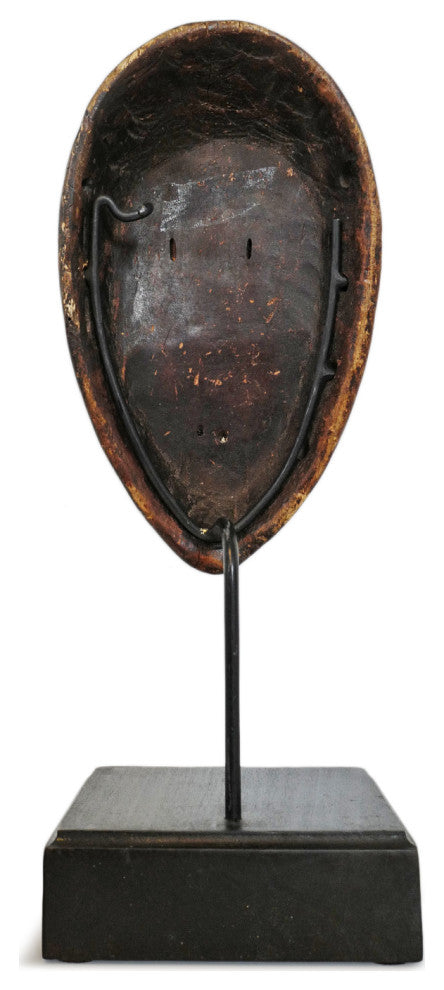 Consigned Old Lega Mask on Stand