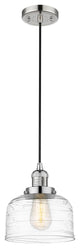 INNOVATIONS 201C-PN-G713-LED 1-Light Mini Pendant Polished Nickel