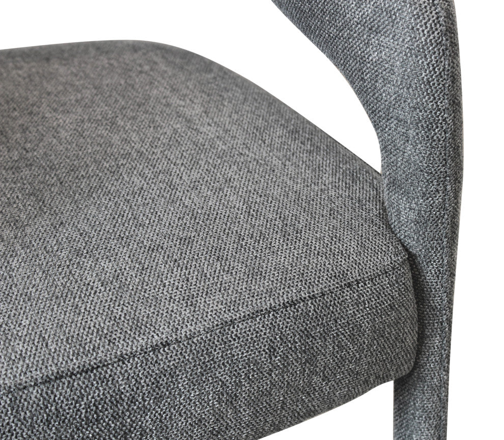 Sullivan 63" Dining Table With 6 Galway Gray Side Chairs