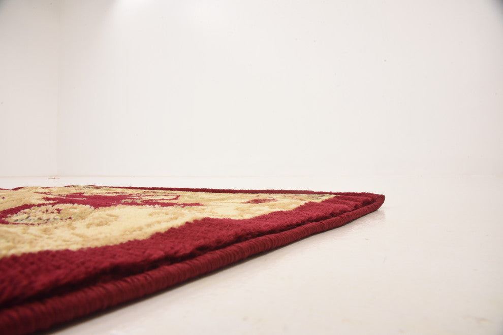 Unique Loom Red Henry Versailles 2' 2 x 3' 0 Area Rug