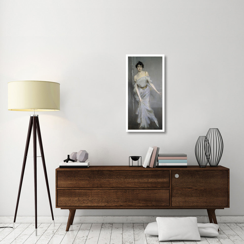 "Madame Charles Max" Digital Paper Print by Giovanni Boldini, 19"x38"