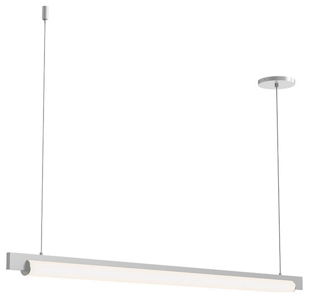 Sonneman 3826-44 Keel 44"W LED Linear Chandelier - Satin Black