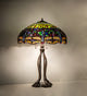 33 High Tiffany Hanginghead Dragonfly Table Lamp