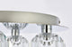 4 Light Ceiling Lamp, Chrome