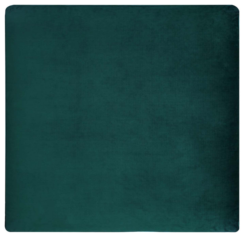 Accent Chair Ottoman, Velvet, Green, Modern, Living Lounge Hotel Hospitality