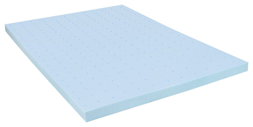 10" CertiPUR-US Foam Pocket Spring Mattress & 3" Gel Memory Foam Topper Bundle,