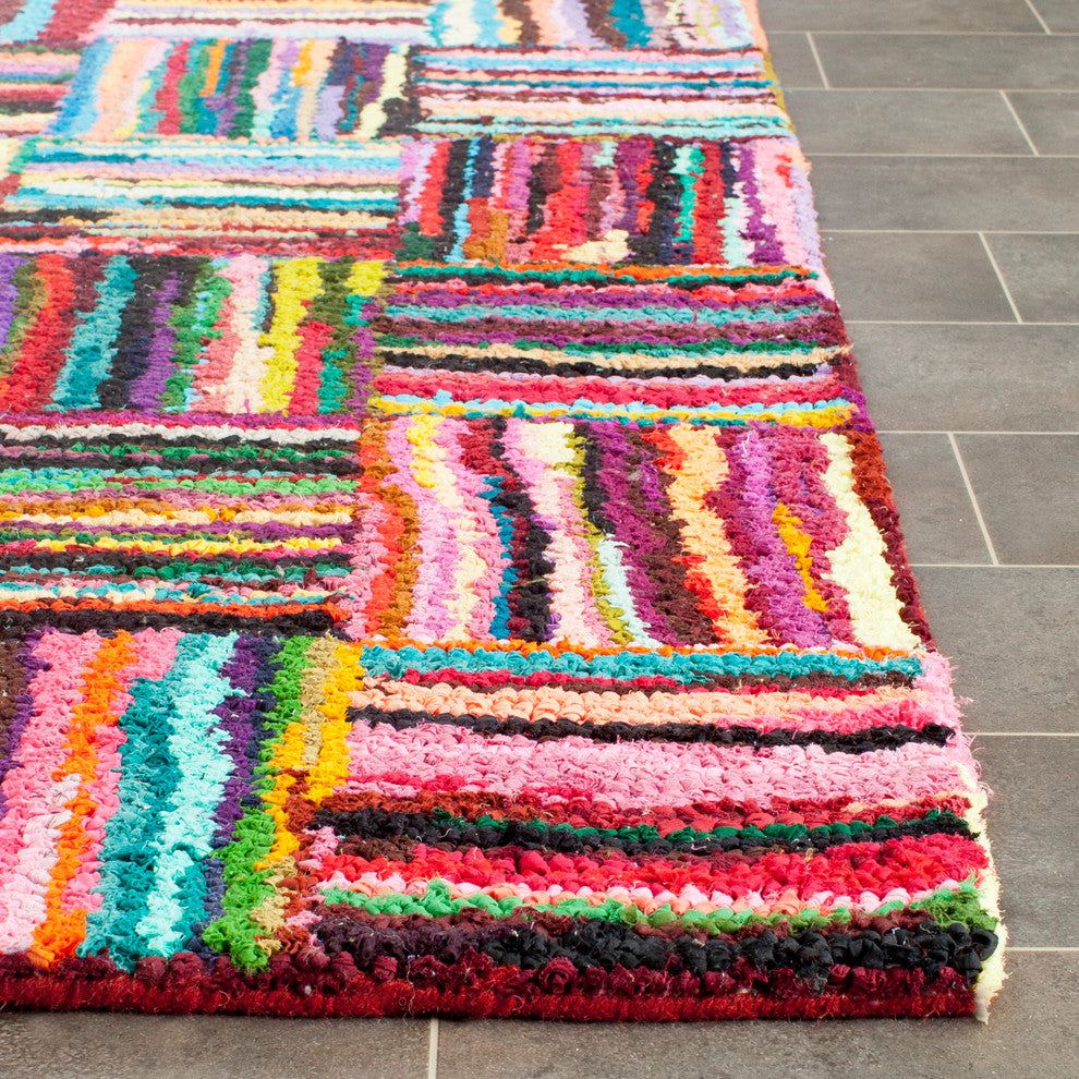 Safavieh Nantucket Collection NAN318 Rug, Multi, 2' X 3'