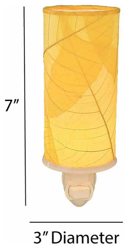 Cylinder Nightlight Yellow