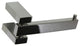 Enzo Stainless Steel Wall Mounted Adjustable Toilet Paper Holder, Chrome