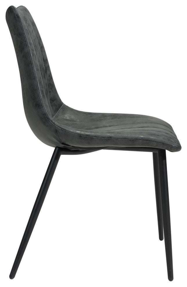 Norwich Dining Chair, Set of 2 Vintage Black