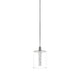 Velo Clear wTall Clear Single Pendant - 3W - Polished Chrome Socket