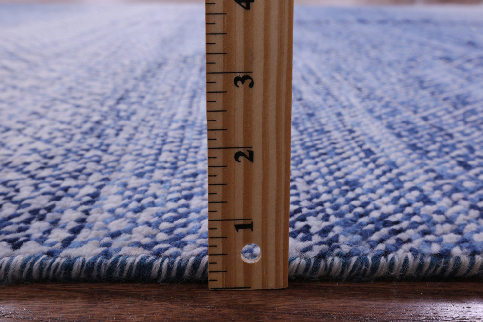 8' 1" X 10' 4" Savannah Grass Hand Knotted Wool Rug - Q13256