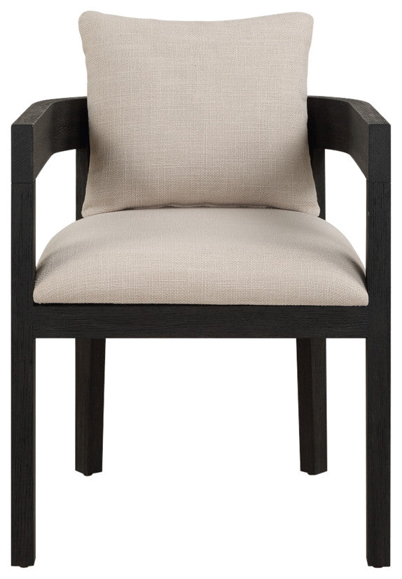 Uttermost - 23816 - Dining Chair - Balboa - Oak In A Rich Ebony Stain