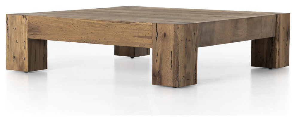 Abaso Coffee Table-Rustic Wormwood Oak
