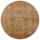 Ahgly Company Indoor Round Mid-Century Modern Area Rugs, 6' Round