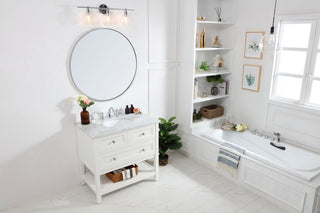 Matilda 36" Single Bathroom Vanity Set, White