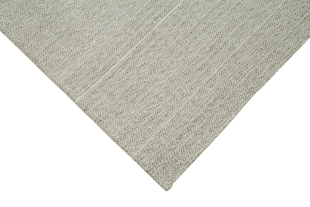 Rug N Carpet - Handmade Turkish 6' 2'' x 9' 0'' Decorative Wool Kilim Rug
