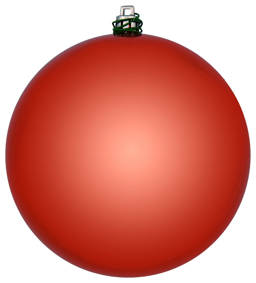 Vickerman N592039Dsv 8" Bittersweet Shiny Ball Ornament