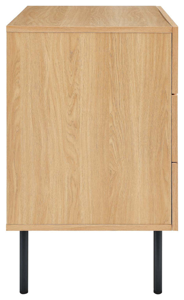 Chaucer 3-Drawer Chest, Oak