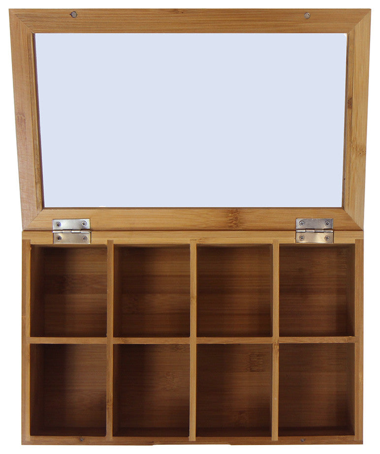 Oceanstar Bamboo Tea Box