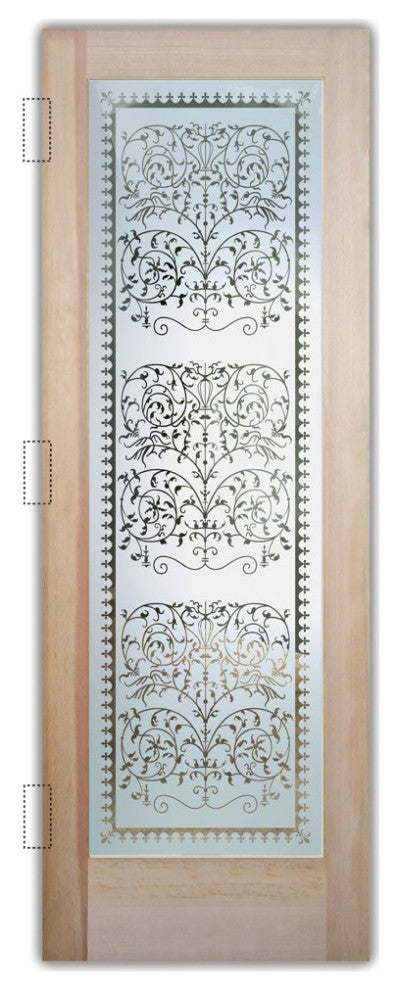 Pantry Door - Victorian Lace - Douglas Fir (stain grade) - 24" x 80" -...