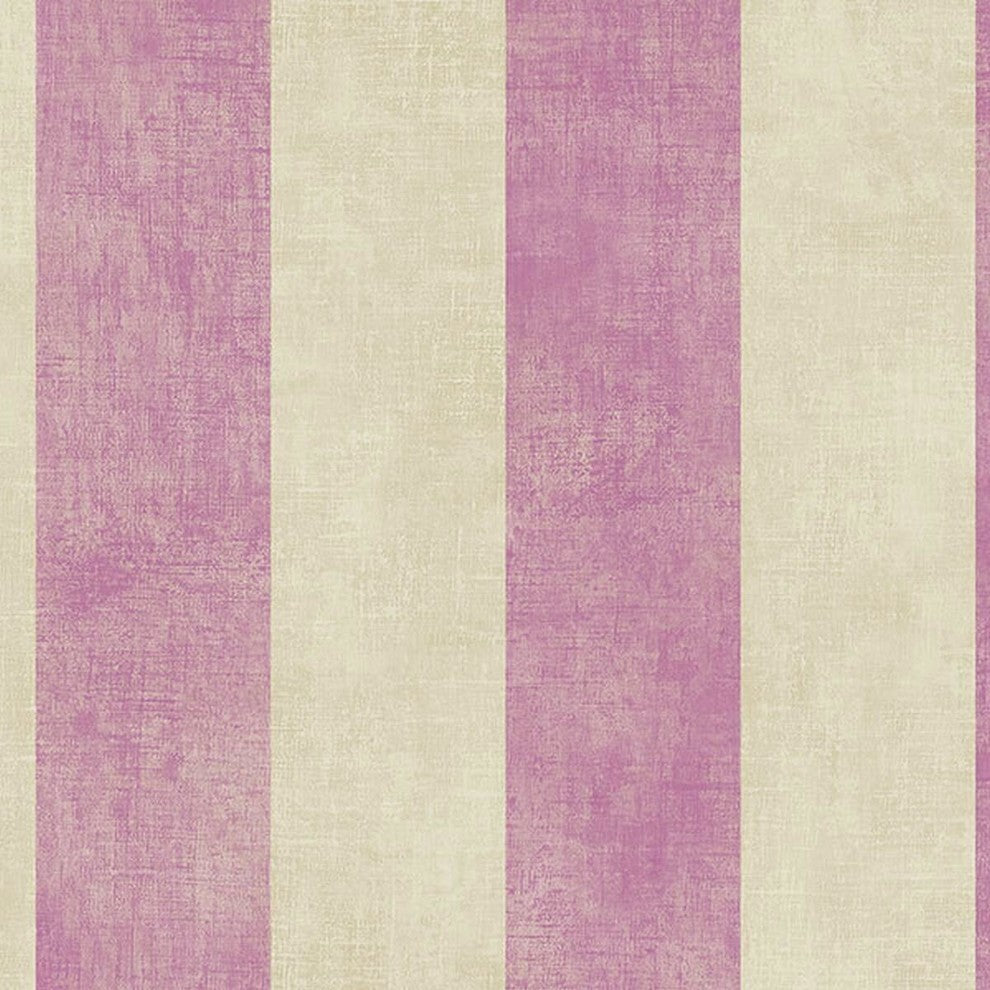 Stripes And Damasks, Classic Damask Stripes Cream, Rose Wallpaper Sample