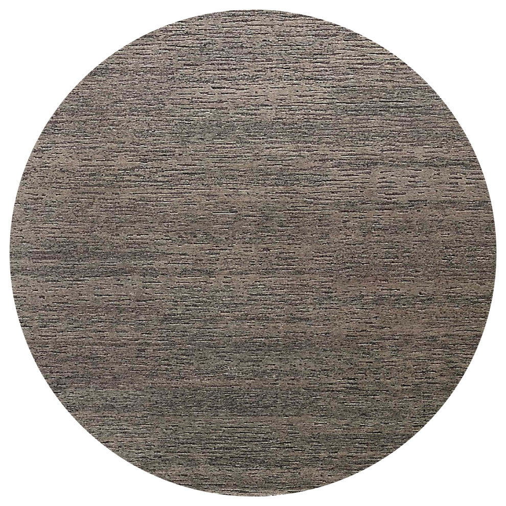 Ahgly Company Indoor Round Mid-Century Modern Area Rugs, 8' Round
