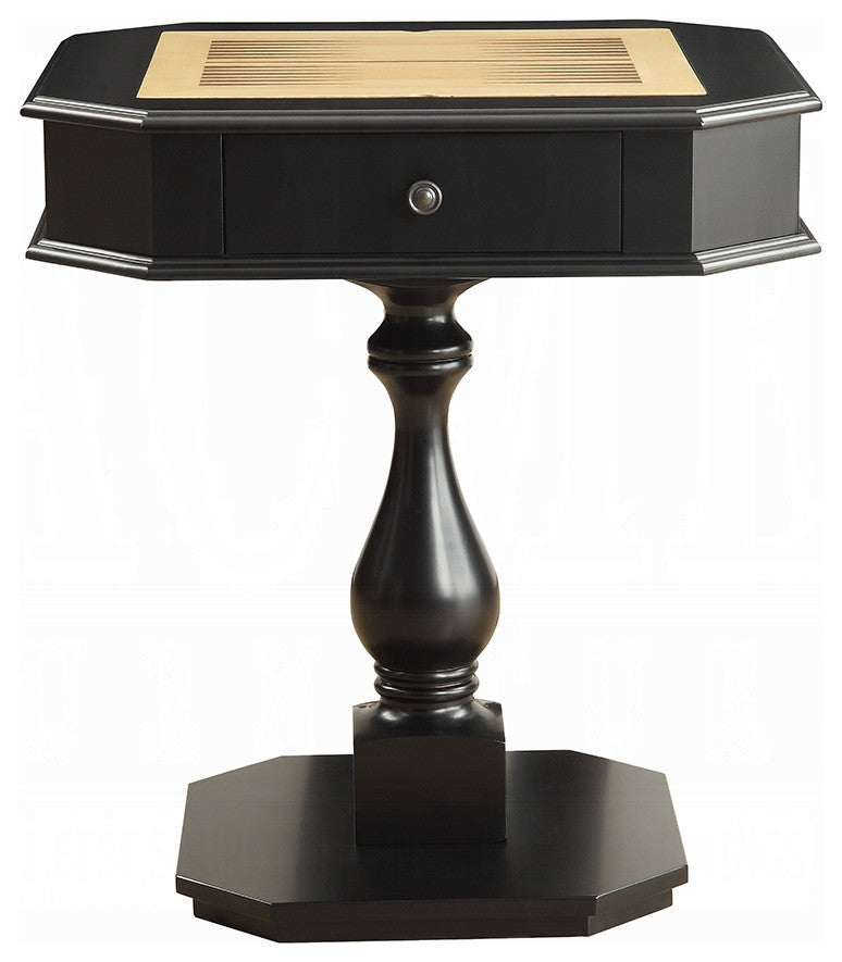 Bishop Game Table, Black