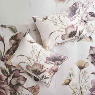 Madison Park Cassandra 8 Piece Cotton Printed Comforter Set in Blush