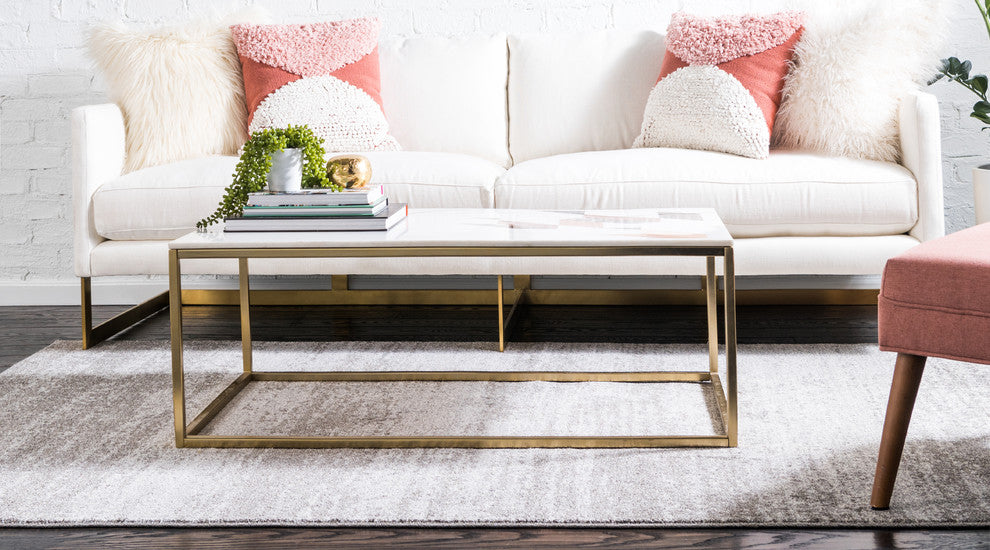 Unique Loom Gray Del Mar Lucille 2' 2 x 3' 0 Area Rug