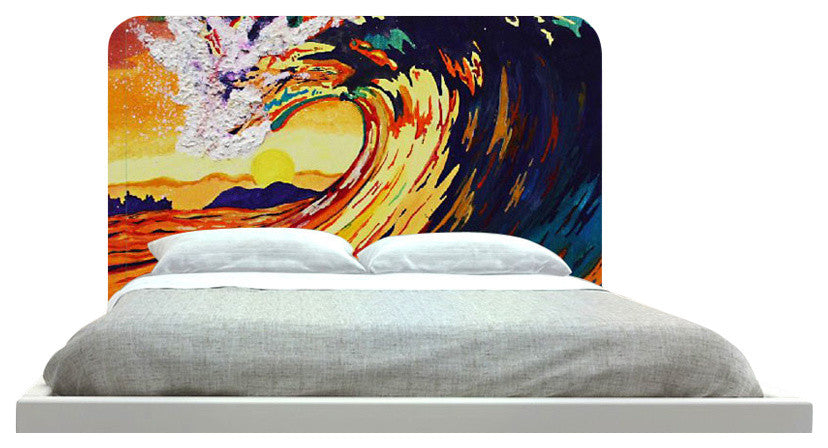 "Wave" Headboard