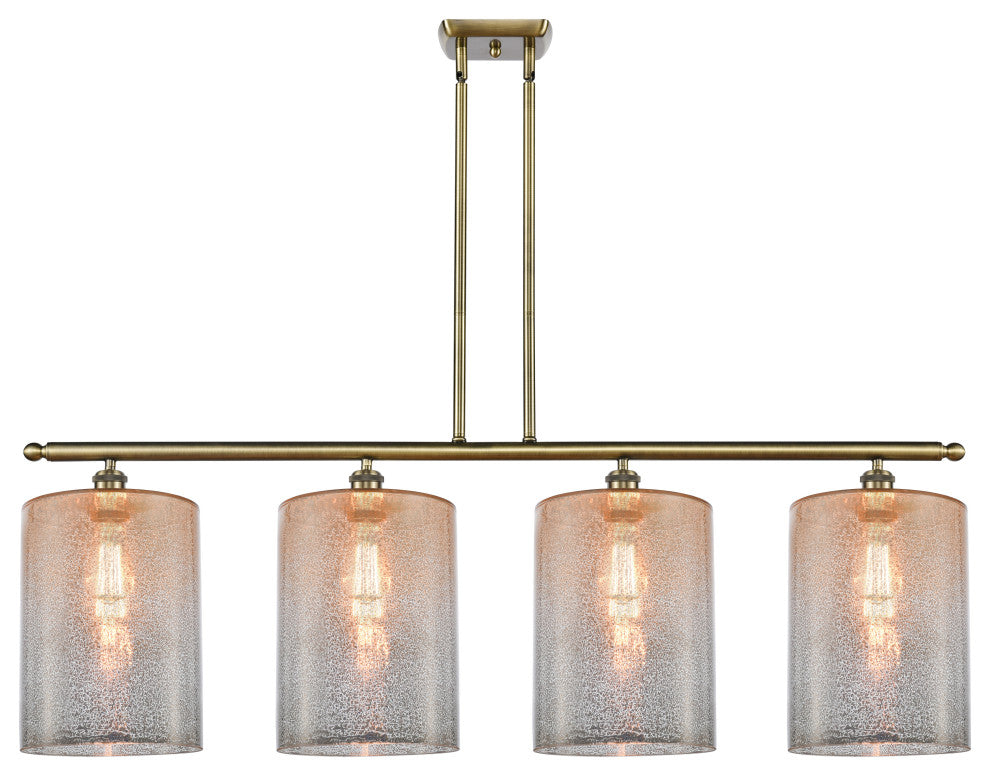 Innovations 516-4I-AB-G116-L 4 Light Island Light, Antique Brass