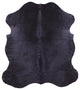 Black Natural Cowhide Rug 6' 6" X 5' 9" C1801