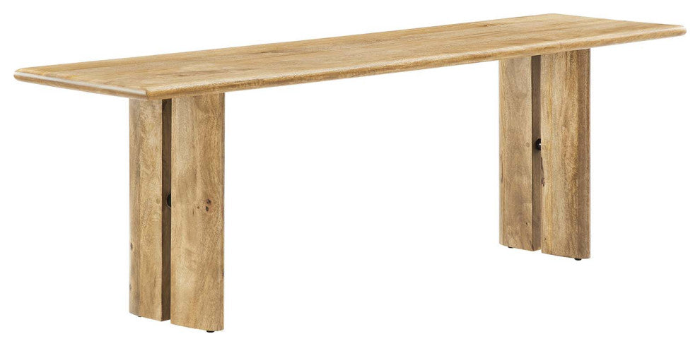 MODWAY Amistad 58" Wood Bench