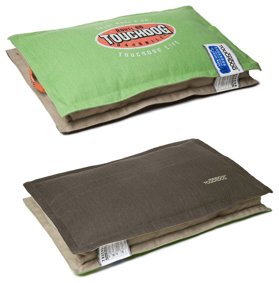 Touchdog Sporty Shock-Stitched Reversible Rectangular Thick Dog Mat