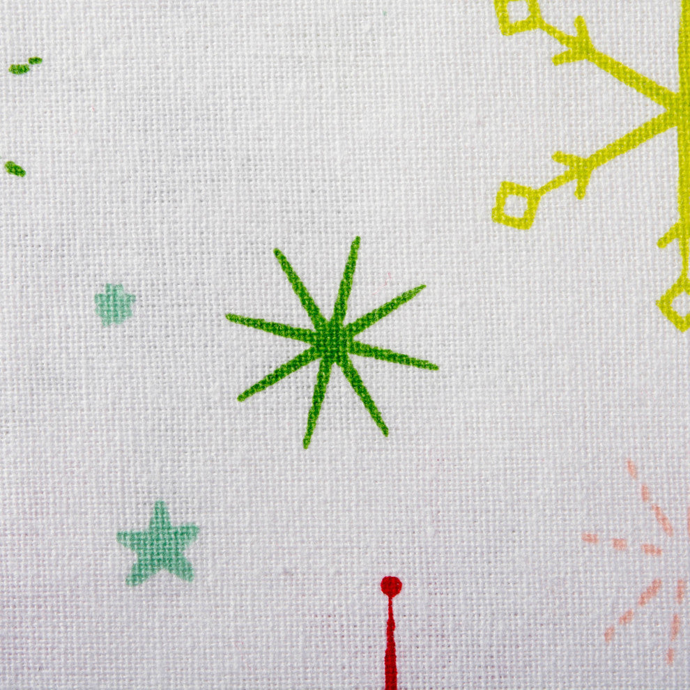 Christmas Star Print Tablecloth 70 Round