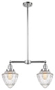 Innovations 209-PC-G664-7-LED 2 Light 24" Island Light, Polished Chrome
