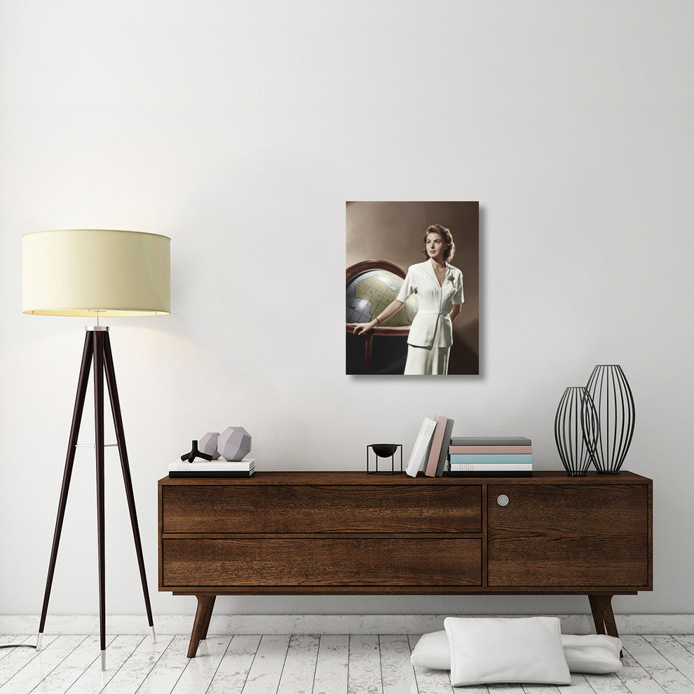 "Ingrid Bergman - Casablanca" Canvas Giclee by Hollywood Photo Archive, 23"x30"