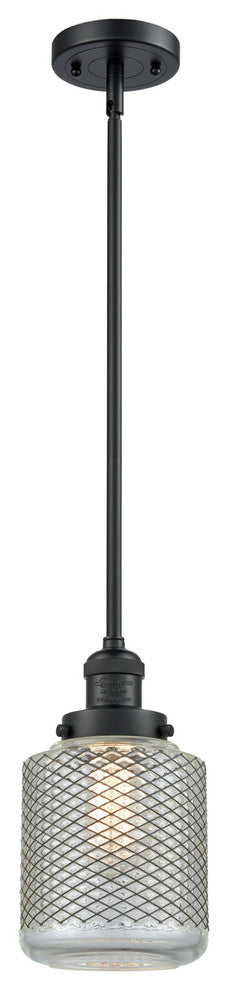 Innovations Lighting 201S-Bk-G262 1 Light 6 Inch Mini Pendant