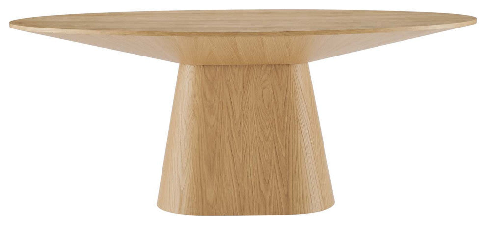 Provision 75" Oval Dining Table, Oak