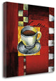 "Brewing Coffee" By Stacey Novak, Giclee Print on Gallery Wrap Canvas