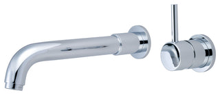 Motegi Single Handle Wall Mounted Roman Tub Set, Polished Chrome