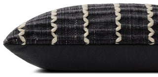 Loloi PLL0187 Black 12'' x 27'' Cover Only