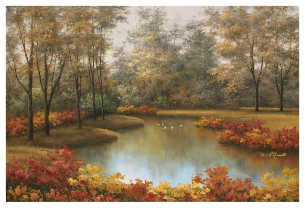 "Beauty of Autumn" Digital Paper Print by Diane Romanello, 38"x26"