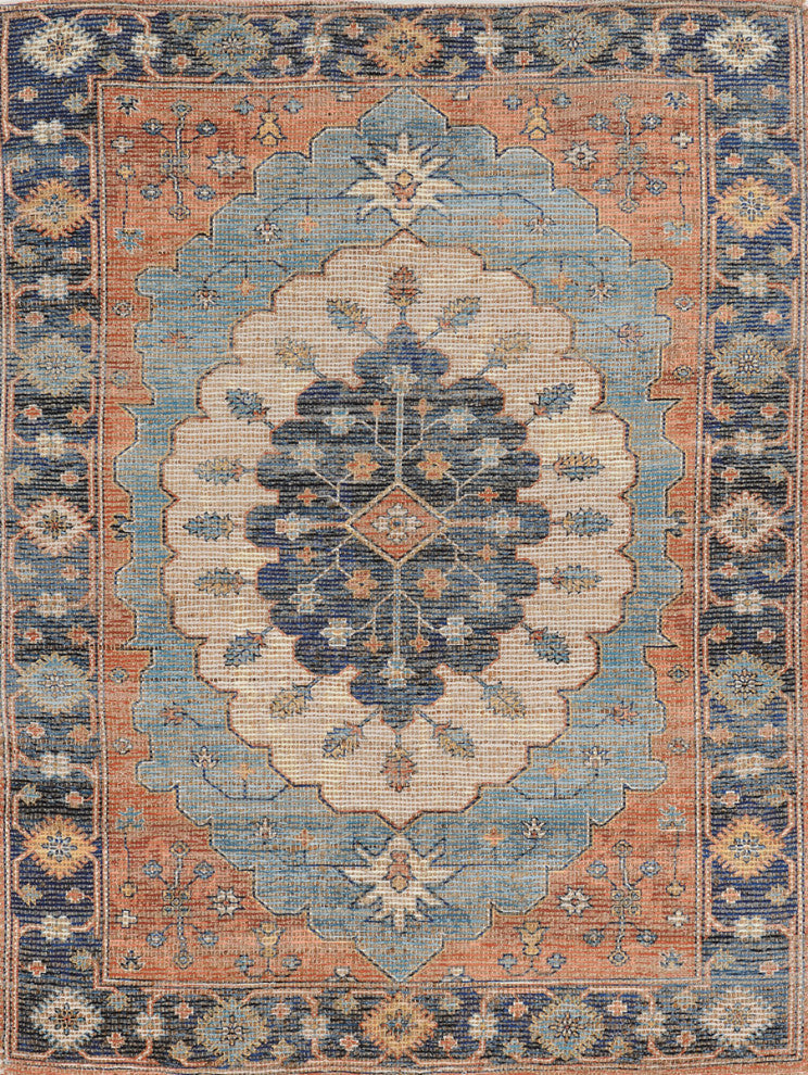 KAS Morris 2224 Blue Charisma Area Rug, 8' 6"x11"6"