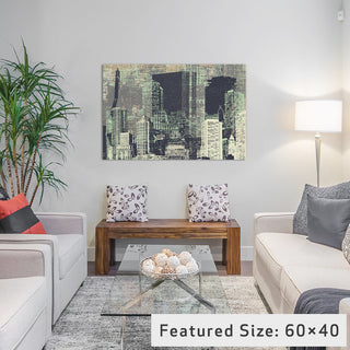 "Beantown Gallery" by Kyle Mosher, 18x12x1.5"