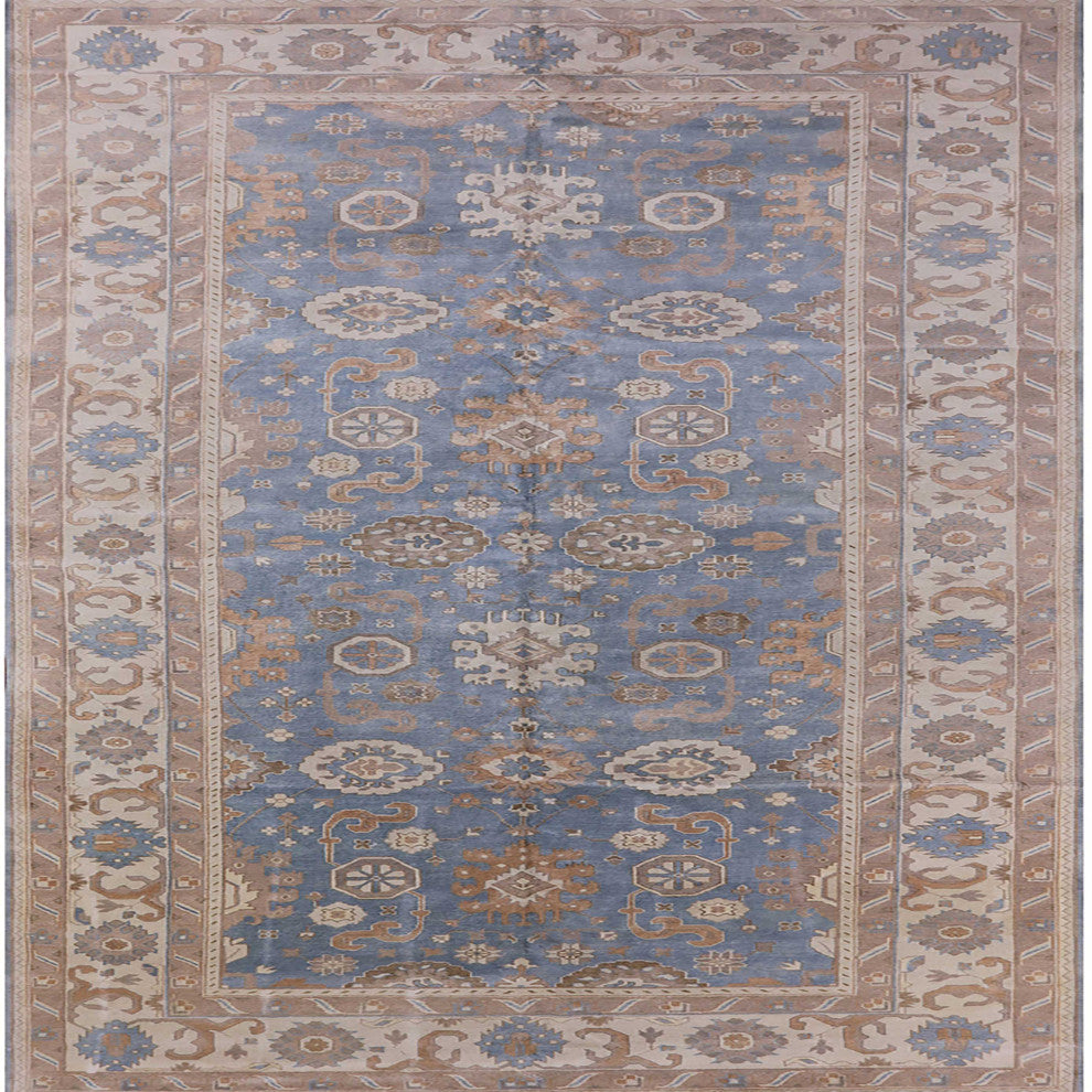 Ahgly Company Indoor Square Mid-Century Modern Area Rugs, 6' Square