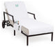 Personalized Standard Size Chaise Lounge Cover With Side Pockets, M